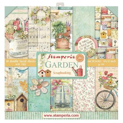 Stamperia Paper Pad - Garden